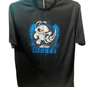 Discraft Buzzz Black and Blue Graphic Tee